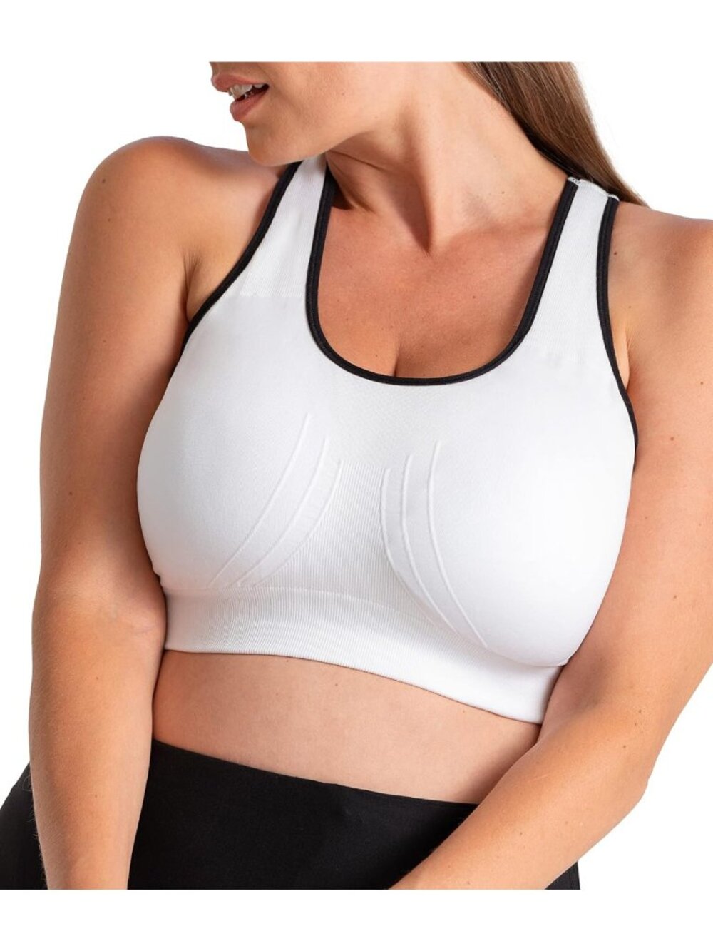 Medium Support Racerback Sports Bra for Women - Perfect for Workouts